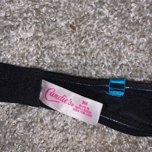 Candies Black & Blue Bra size 36B - Picture 7 of 7